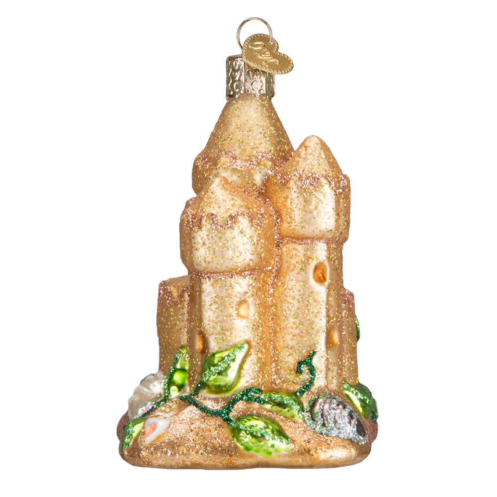 Old World Christmas Sand Castle Ornament 6 Old World Christmas Sand Castle Ornament