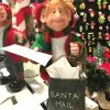 Whitehurst Orin Elf With Santa Mail Bag New!