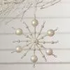 Bethany Lowe New! Pearl Starburst Ornament