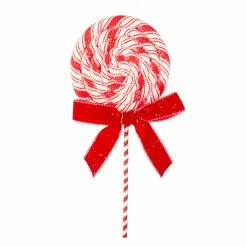 Raz New! Peppermint Swirl Lollipop, 12"