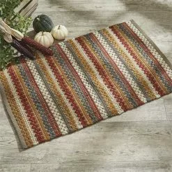 Park Designs New! Pumpkin Spice Rag Rug