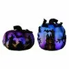 TheHolidayBarn.com New! Pumpkins With Halloween Silhouettes, Light Up