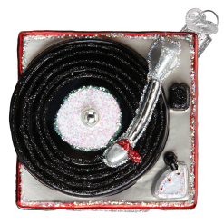Old World Christmas Record Player Ornament