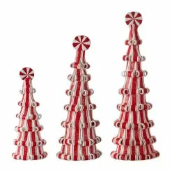 Raz Red & White Candy Trees New!