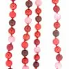 Cody Foster Red Hue Garland New!