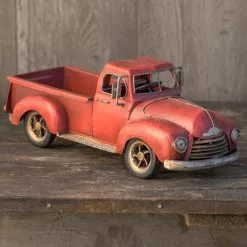TheHolidayBarn.com Old Red Toy Truck Prop