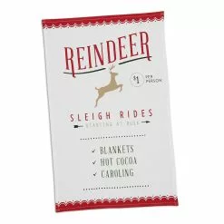 TheHolidayBarn.com Christmas Santa's Workshop Dish Towels