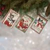 Bethany Lowe Retro Christmas Book Ornaments