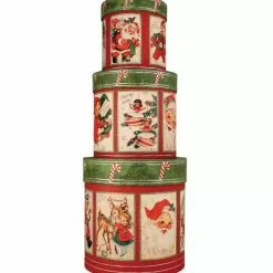 Bethany Lowe Retro Christmas Nesting Boxes