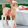 Raz New! Retro Deer Ornament