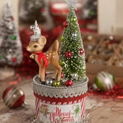 Bethany Lowe Retro Reindeer Box