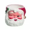Transpac Retro Winking Santa Container