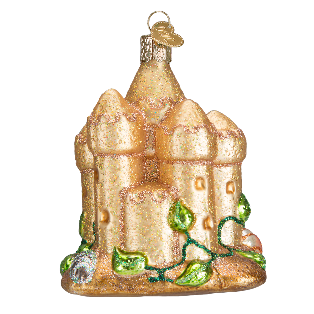 Old World Christmas Sand Castle Ornament 5 Old World Christmas Sand Castle Ornament
