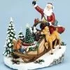 Roman Santa's Sleigh Music Box
