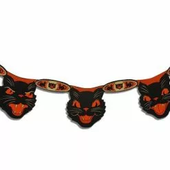 Beistle Sassy Cat Garland Beistle Vintage Halloween
