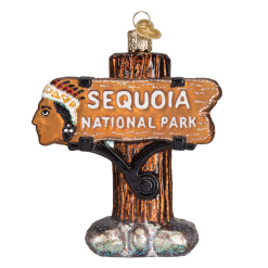 Sequoia National Park Ornament Glass Camping Ornaments Old World Christmas 7 Sequoia National Park Ornament Glass Camping Ornaments Old World Christmas
