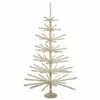 Raz New! Silver Tinsel Tree, 36"