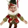 New! Mark Roberts Sleigh Ride Elf - 19" 1 New! Mark Roberts Sleigh Ride Elf - 19"