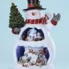 Roman Snowman Music Box