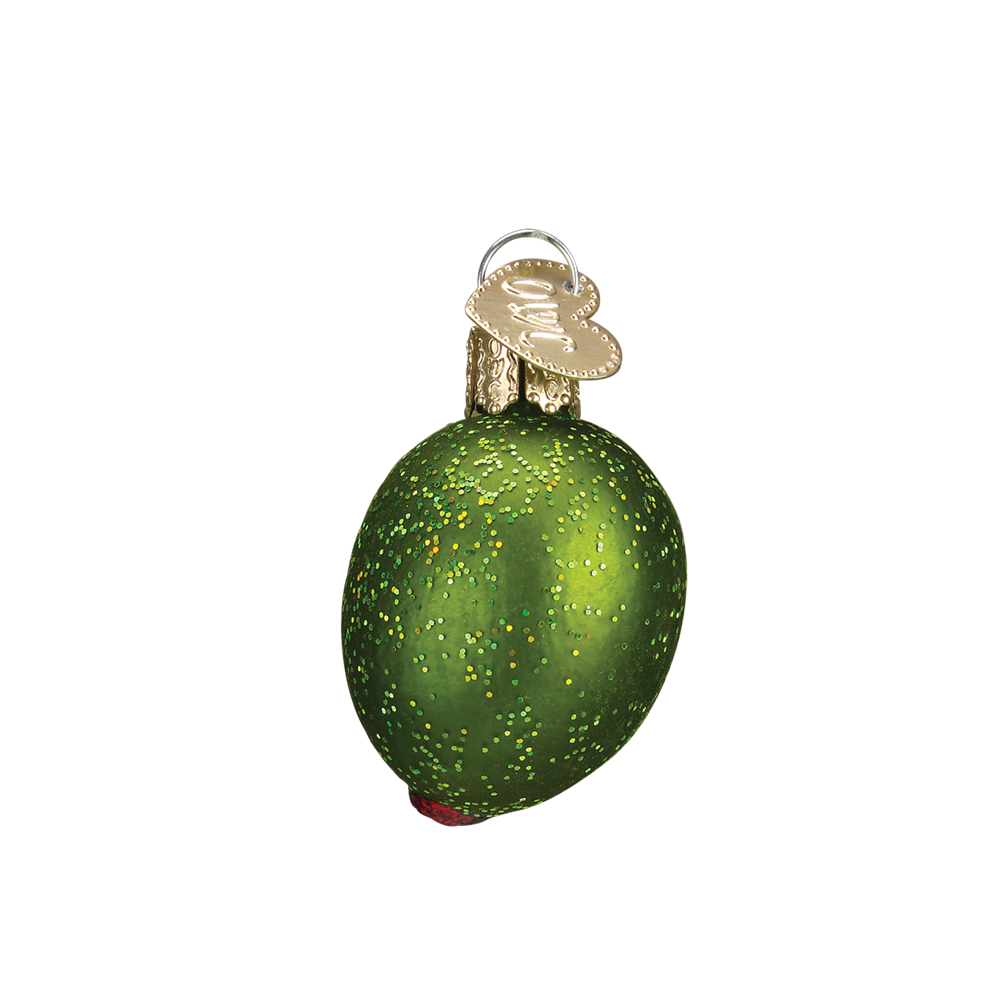Old World Christmas Pimento Stuffed Green Olive Ornament 4 Old World Christmas Pimento Stuffed Green Olive Ornament