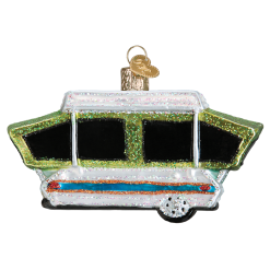 Old World Christmas Tent Camper Ornament
