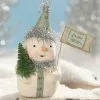Bethany Lowe The Littlest Snowman With Love Never Melts Sign