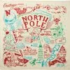 Primitives By Kathy This Way To The North Pole Kitchen Towel
