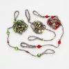 One Hundred 80 Degrees Tinsel & Glass Bead Garland New!
