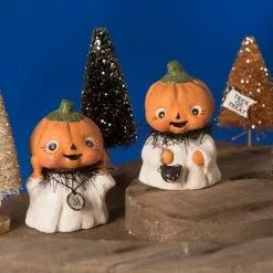 Bethany Lowe Trick Or Treat Pumpkinhead New!