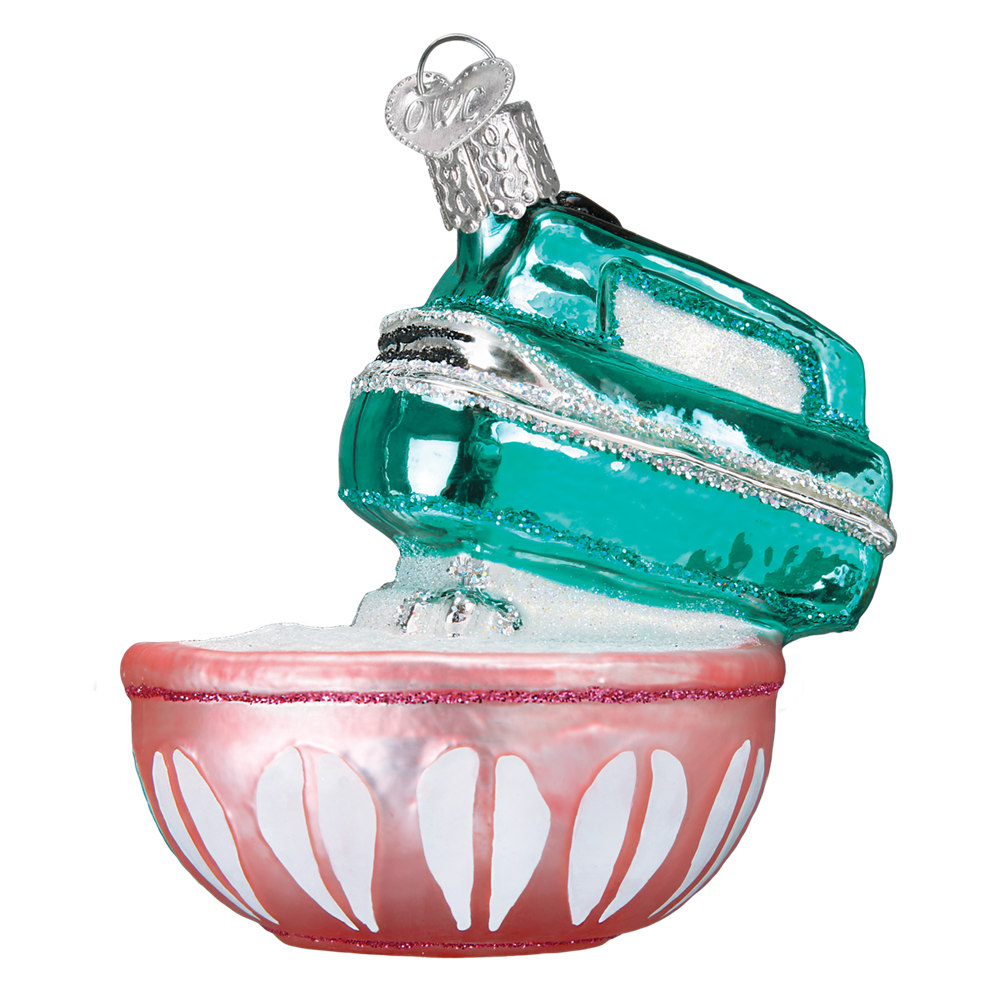 Old World Christmas Retro Hand Mixer Ornament 4 Old World Christmas Retro Hand Mixer Ornament