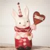 Bethany Lowe Valentine Snuggle Bunny