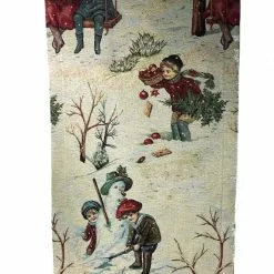 StiVoTex Winter Children Tapestry Table Runner Made In Germany