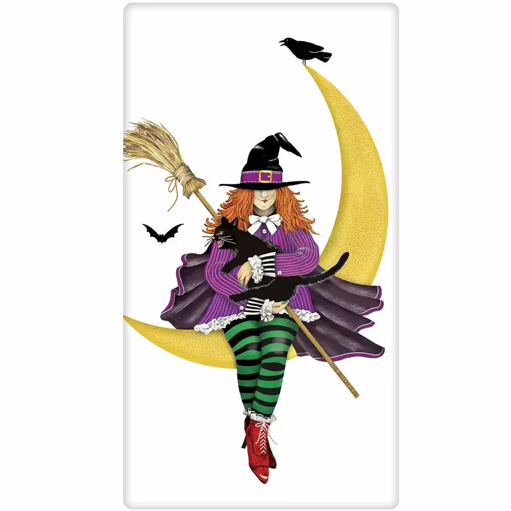 Mary Lake-Thompson Witch On Moon Towel 3 Mary Lake-Thompson Witch On Moon Towel