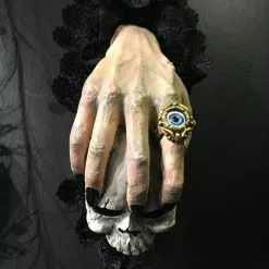 Katherine's Collection Witch Hand Skull Door Knocker / Wall Mount