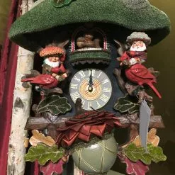 Katherine's Collection Woodlanders Cuckoo Clock Display