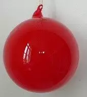 Winward Jim Marvin Classic Red Bubblegum Glass Ornaments