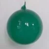Winward Jim Marvin Teal Green Bubblegum Glass Ornaments Set Of 2 Jim Marvin Ornaments