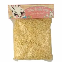 Bethany Lowe Yellow Shredded Tissue Paper Easter Grass